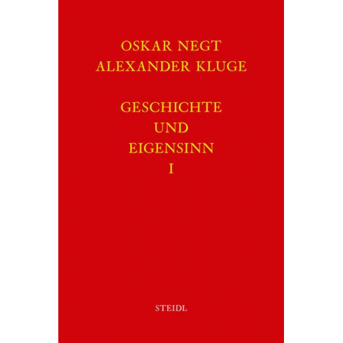 Oskar Negt & Alexander Kluge - Werkausgabe Bd. 6.1 / Geschichte und Eigensinn I: Geschichtliche Organisation der Arbeitsvermögen