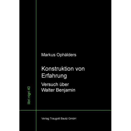 Markus Ophälders - Konstruktion von Erfahrung