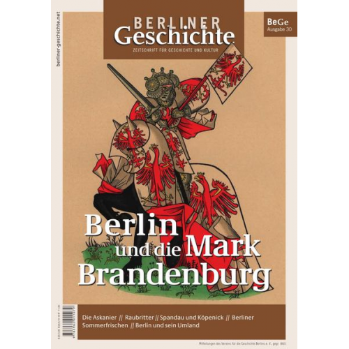 Berliner Geschichte - Zeitschrift für Geschichte und Kultur