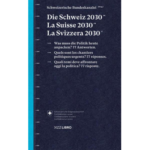 Die Schweiz 2030, La Suisse 2030, La Svizzera 2030