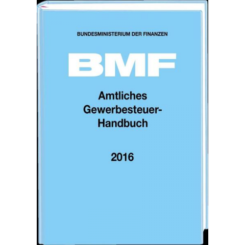 Amtliches Gewerbesteuer-Handbuch 2016