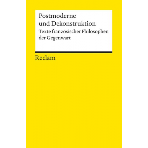 Peter Engelmann - Postmoderne und Dekonstruktion