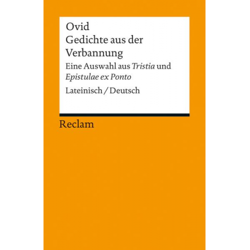 Ovid - Gedichte aus der Verbannung