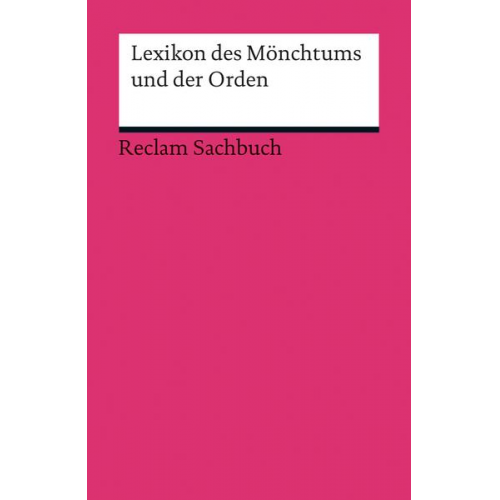 Isnard W. Frank - Lexikon des Mönchtums und der Orden