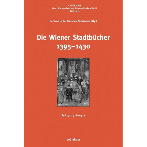 Die Wiener Stadtbücher 1395–1430