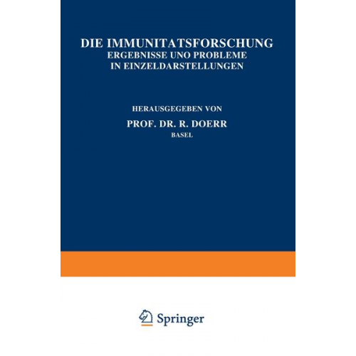 Robert Doerr - Die Immunitätsforschung