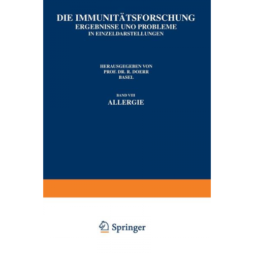 Robert Doerr - Die Immunitätsforschung