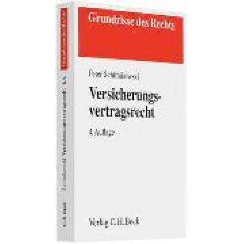 Peter Schimikowski - Versicherungsvertragsrecht