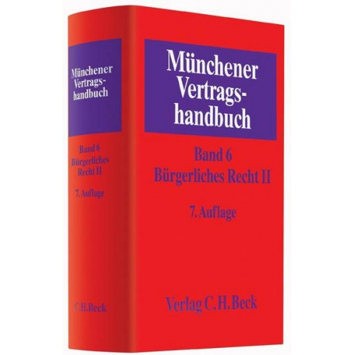 Münchener Vertragshandbuch Bd. 6: Bürgerliches Recht II