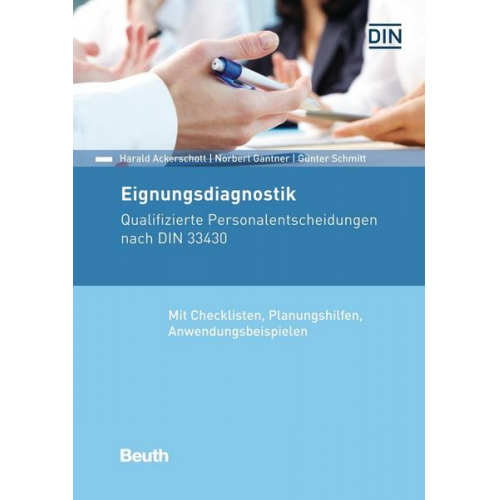 Harald Ackerschott & Norbert S. Gantner & Günter Schmitt - Eignungsdiagnostik