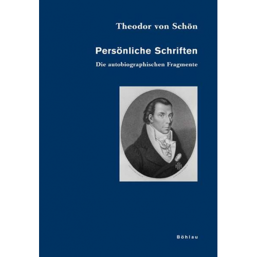Theodor Schön & Bernd Sösemann - Persönliche Schriften