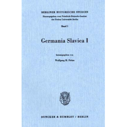 Germania Slavica 1