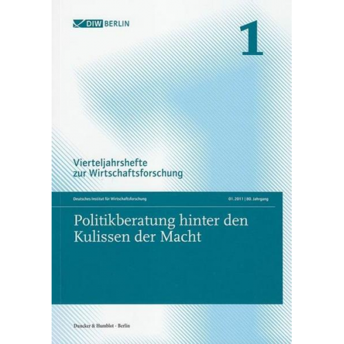 Politikberatung hinter den Kulissen der Macht.