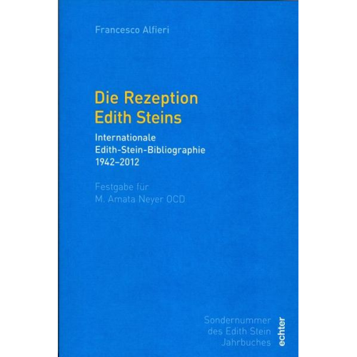 Francesco Alfieri - Die Rezeption Edith Steins