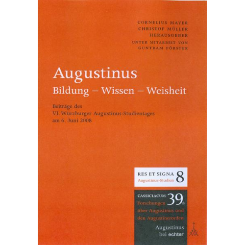 Augustinus: Bildung - Wissen - Weisheit