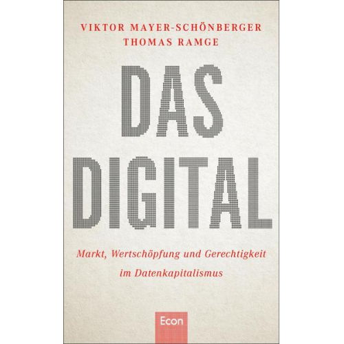 Thomas Ramge & Viktor Mayer-Schönberger - Das Digital