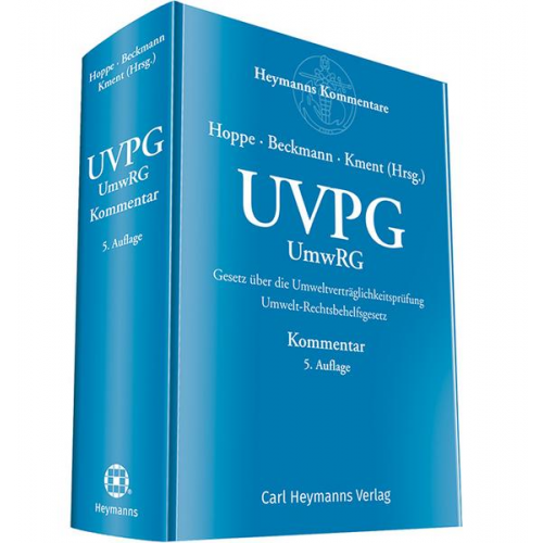 UVPG - Gesetz über die Umweltverträglichkeitsprüfung Umwelt-Rechtsbehelfsgesetz