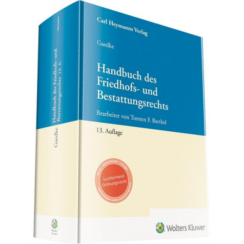 Handbuch des Friedhofs- und Bestattungsrecht