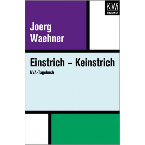 Joerg Waehner - Einstrich – Keinstrich