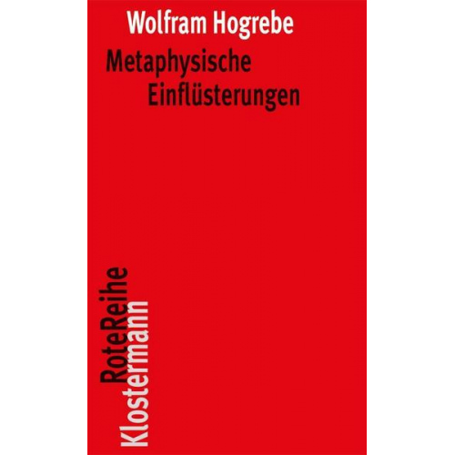 Wolfram Hogrebe - Metaphysische Einflüsterungen