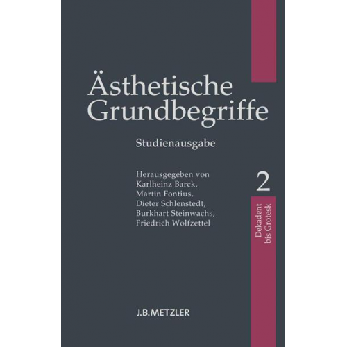 Ästhetische Grundbegriffe