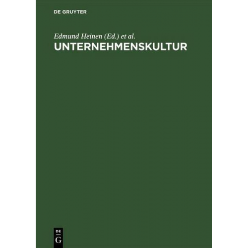 Edmund Heinen - Unternehmenskultur