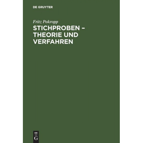 Fritz Pokropp - Stichproben – Theorie und Verfahren