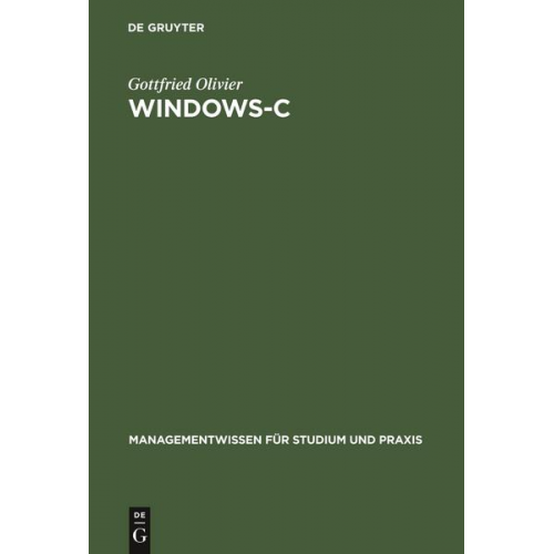 Gottfried Olivier - Windows-C