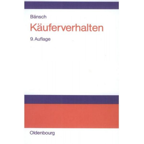 Axel Bänsch - Käuferverhalten