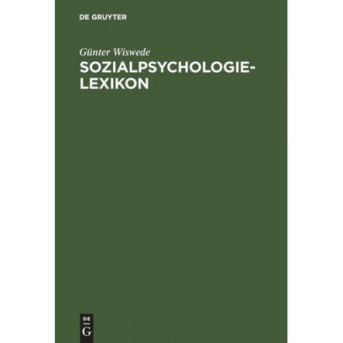 Günter Wiswede - Sozialpsychologie-Lexikon