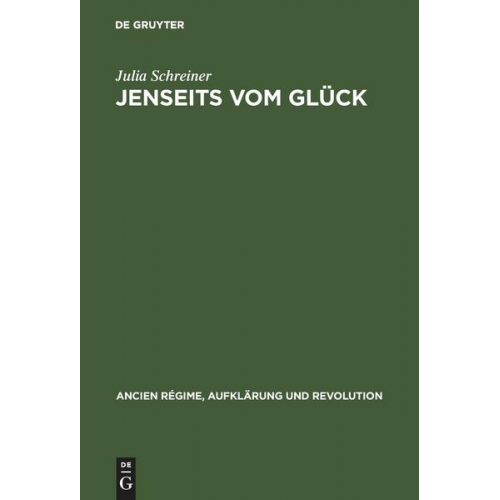 Julia Schreiner - Jenseits vom Glück