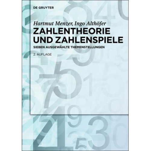 Hartmut Menzer & Ingo Althöfer - Zahlentheorie und Zahlenspiele