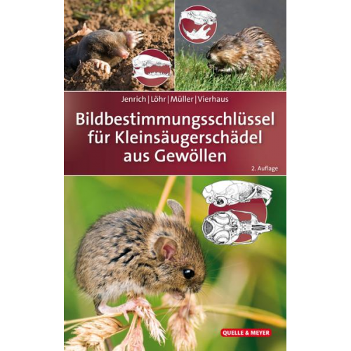 Joachim Jenrich & Paul-Walter Löhr & Franz Müller - Bildbestimmungsschlüssel für Kleinsäugerschädel aus Gewöllen