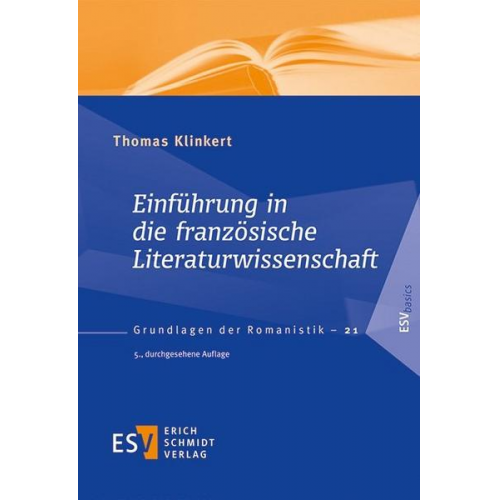 Thomas Klinkert - Einführung in die französische Literaturwissenschaft