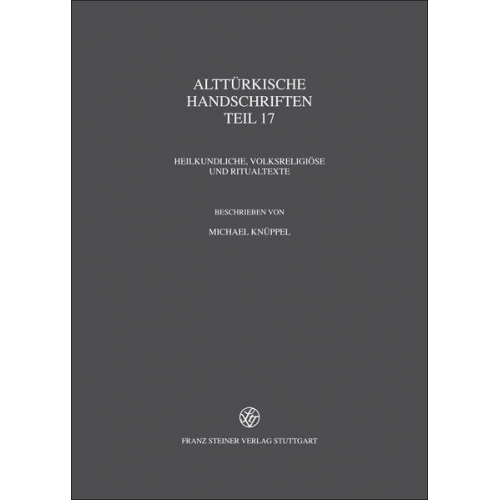 Alttürkische Handschriften