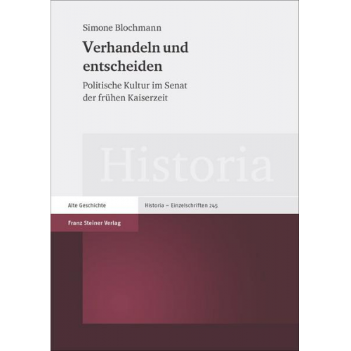 Simone Blochmann - Verhandeln und entscheiden