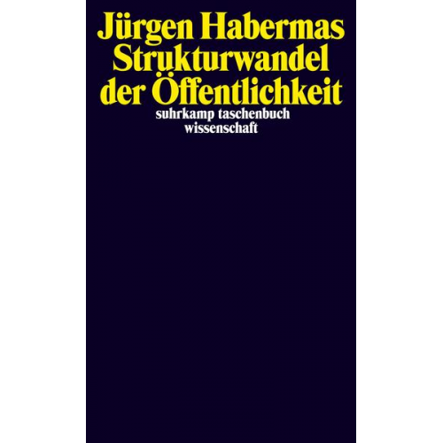 Jürgen Habermas - Strukturwandel der Öffentlichkeit