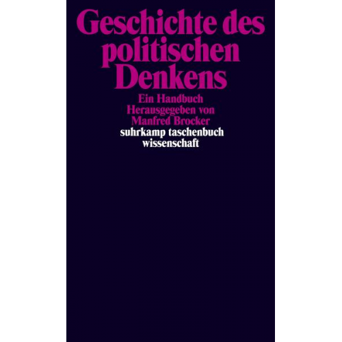 Manfred Brocker - Geschichte des politischen Denkens