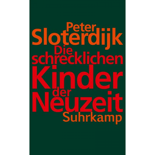 Peter Sloterdijk - Die schrecklichen Kinder der Neuzeit