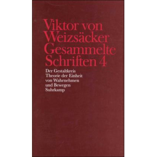 Viktor Weizsäcker - Gesammelte Schriften.