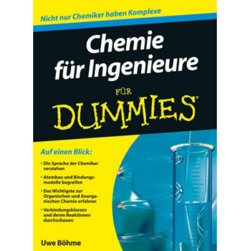 Uwe Böhme - Chemie für Ingenieure für Dummies