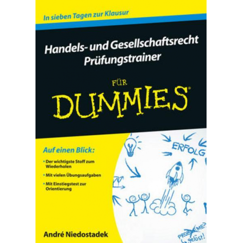 André Niedostadek - Handels- und Gesellschaftsrecht für Dummies. Prüfungstrainer