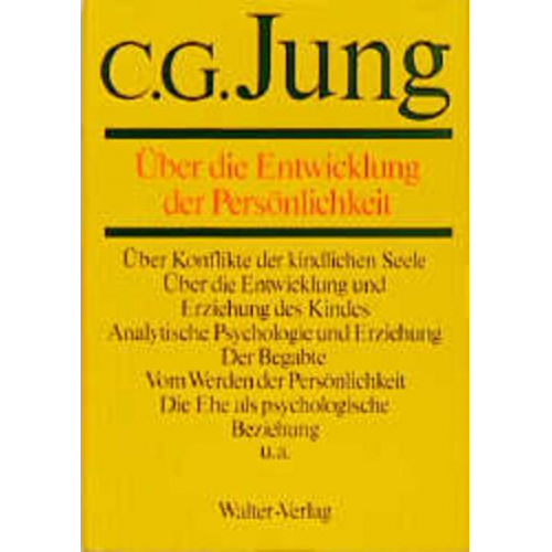 C.G. Jung - C.G.Jung, Gesammelte Werke. Bände 1-20 Hardcover / Band 17: Über die Entwicklung der Persönlichkeit