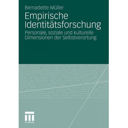 Bernadette Müller - Empirische Identitätsforschung