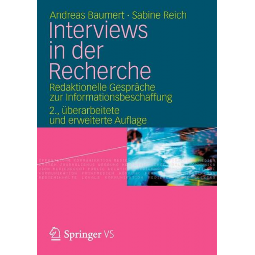 Andreas Baumert & Sabine Reich - Interviews in der Recherche