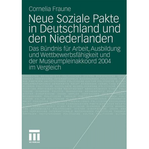 Cornelia Fraune - Neue Soziale Pakte in Deutschland und den Niederlanden