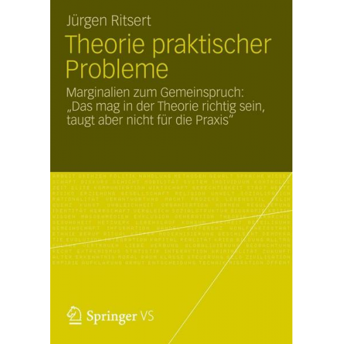 Jürgen Ritsert - Theorie praktischer Probleme