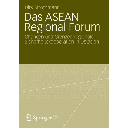 Dirk Strothmann - Das ASEAN Regional Forum