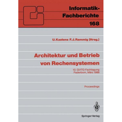 Architektur und Betrieb von Rechensystemen