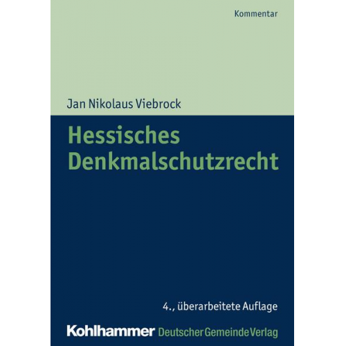 Tomas Boennecken & Till Kemper - Hessisches Denkmalschutzrecht